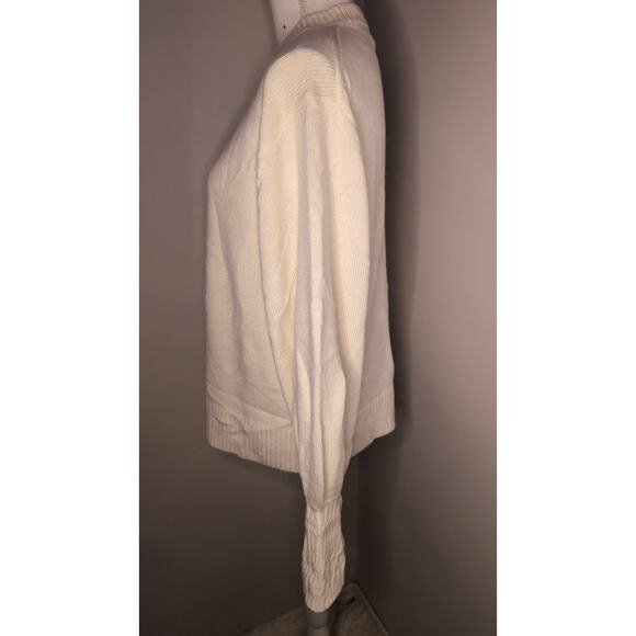 Proenza Shouler designer knit Merino wool plain sweater lg - Picture 7 of 14